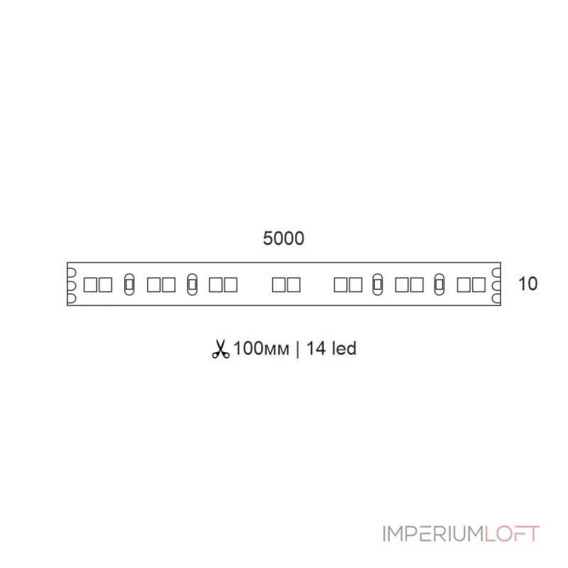 Светодиодная лента LeDron MIX D8140 D81402410NO-9SWWNDA005WS0500 от ImperiumLoft Светодиодная лента LeDron MIX D8140 D81402410NO-9SWWNDA005WS0500 от ImperiumLoft