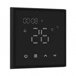Беспроводной умный сенсорный термостат LeDron Zigbee Touch Electric heating Thermostat Black от ImperiumLoft