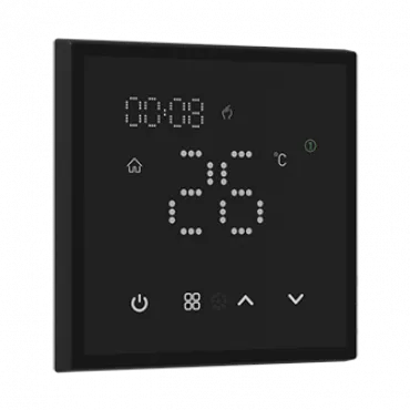 Беспроводной умный сенсорный термостат LeDron Zigbee Touch Electric heating Thermostat Black