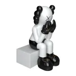 Дизайнерская статуэтка копилка LeDron KAWS 70B white от ImperiumLoft