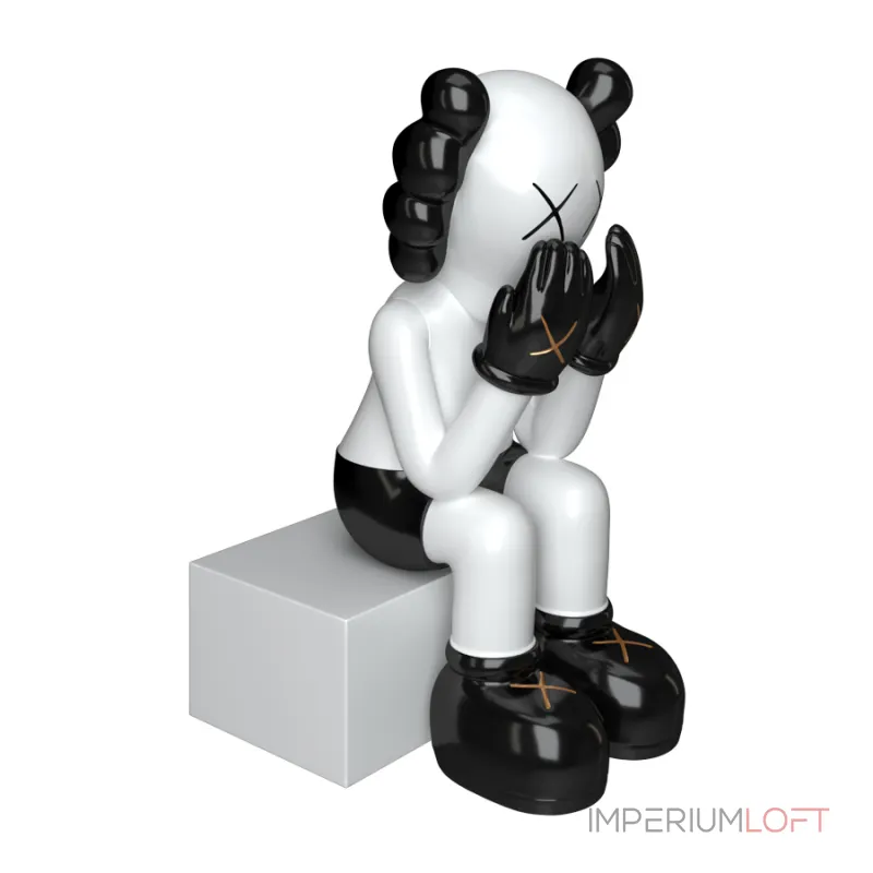 Дизайнерская статуэтка копилка LeDron KAWS 70B white от ImperiumLoft Дизайнерская статуэтка копилка LeDron KAWS 70B white от ImperiumLoft
