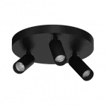 Потолочный поворотный светодиодный светильник LeDron SAGITONY SAGITONY R3 S40 Black от ImperiumLoft