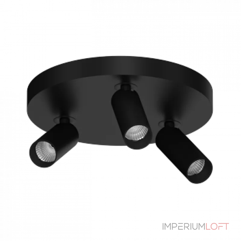 Потолочный поворотный светодиодный светильник LeDron SAGITONY SAGITONY R3 S40 Black от ImperiumLoft Потолочный поворотный светодиодный светильник LeDron SAGITONY SAGITONY R3 S40 Black от ImperiumLoft