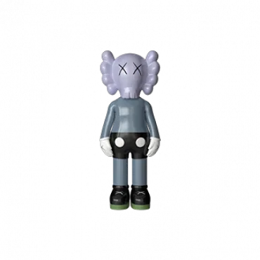 Дизайнерская статуэтка LeDron KAWS Mini 61A grey