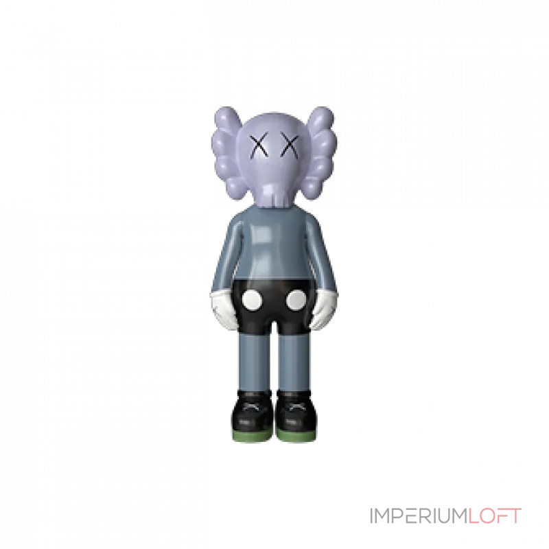 Дизайнерская статуэтка LeDron KAWS Mini 61A grey от ImperiumLoft