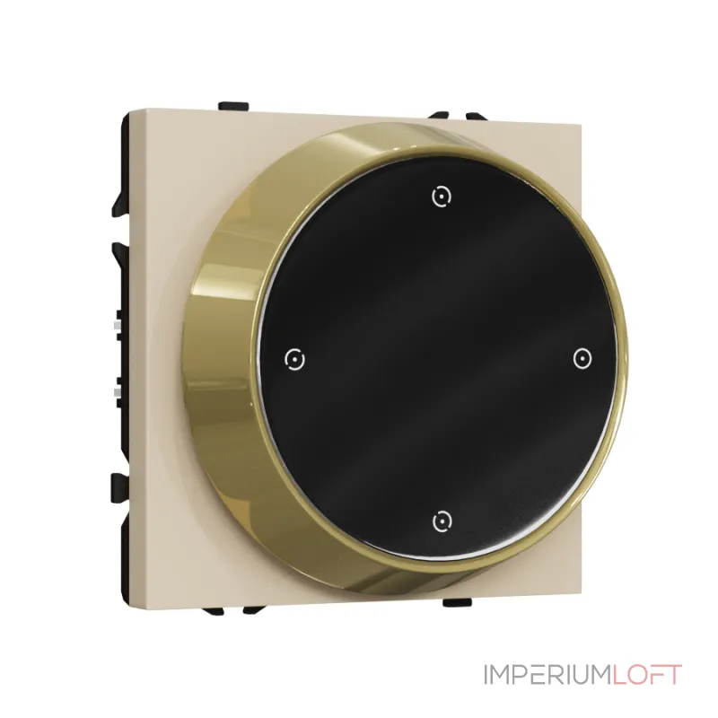 Кнопка управления умным домом LeDron Smart Knob F70 Cashmere-Gold от ImperiumLoft Кнопка управления умным домом LeDron Smart Knob F70 Cashmere-Gold от ImperiumLoft