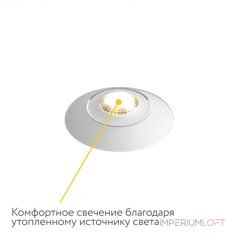 Встраиваемый поворотный светодиодный светильник LeDron LH1501136 от ImperiumLoft Встраиваемый поворотный светодиодный светильник LeDron LH1501136 от ImperiumLoft