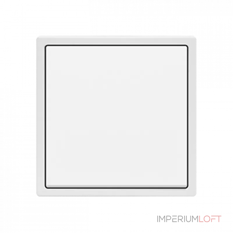 Переключатель одноклавишный перекрёстный LeDron 1 Gang Intermediate White от ImperiumLoft