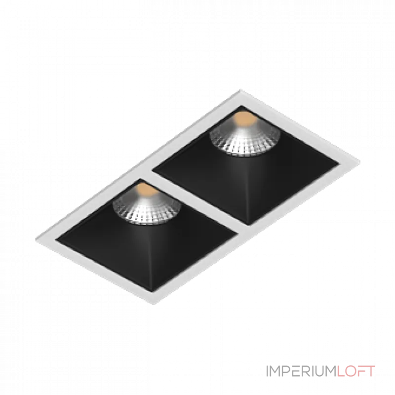Встраиваемый светильник под сменную лампу LeDron RISE KIT2 RISE KIT2 White-Black от ImperiumLoft Встраиваемый светильник под сменную лампу LeDron RISE KIT2 RISE KIT2 White-Black от ImperiumLoft