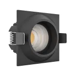 Встраиваемый светодиодный светильник LeDron GIZA DA-6800CR Black от ImperiumLoft