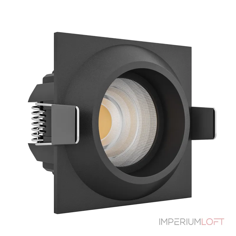 Встраиваемый светодиодный светильник LeDron GIZA DA-6800CR Black от ImperiumLoft