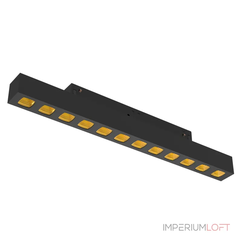 Светодиодный светильник для магнитной системы LeDron Sagi style Sagi style 290 ZIGBEE 4000K Black-Gold от ImperiumLoft