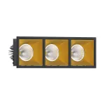 Встраиваемый светодиодный светильник LeDron RISE KIT RISE KIT 3 LED 4000K Black-Gold от ImperiumLoft