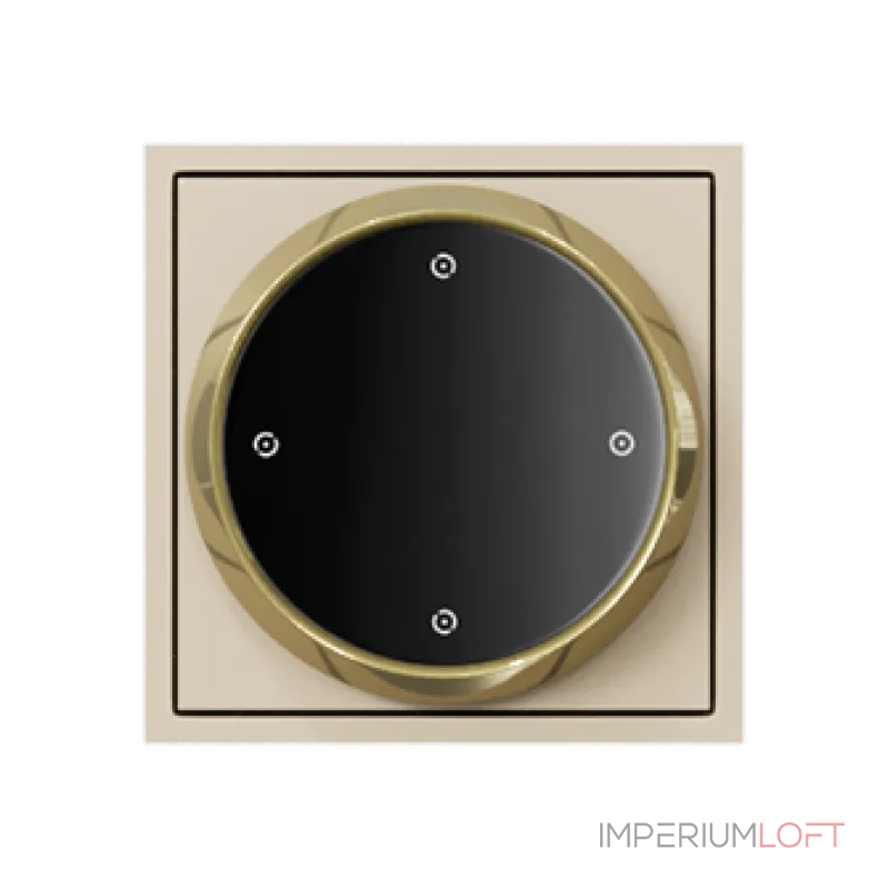 Кнопка управления умным домом LeDron Smart Knob F70 Cashmere-Gold от ImperiumLoft Кнопка управления умным домом LeDron Smart Knob F70 Cashmere-Gold от ImperiumLoft