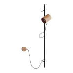 Деревянный настенный светильник под сменную лампу LeDron MYCW-YSL от ImperiumLoft