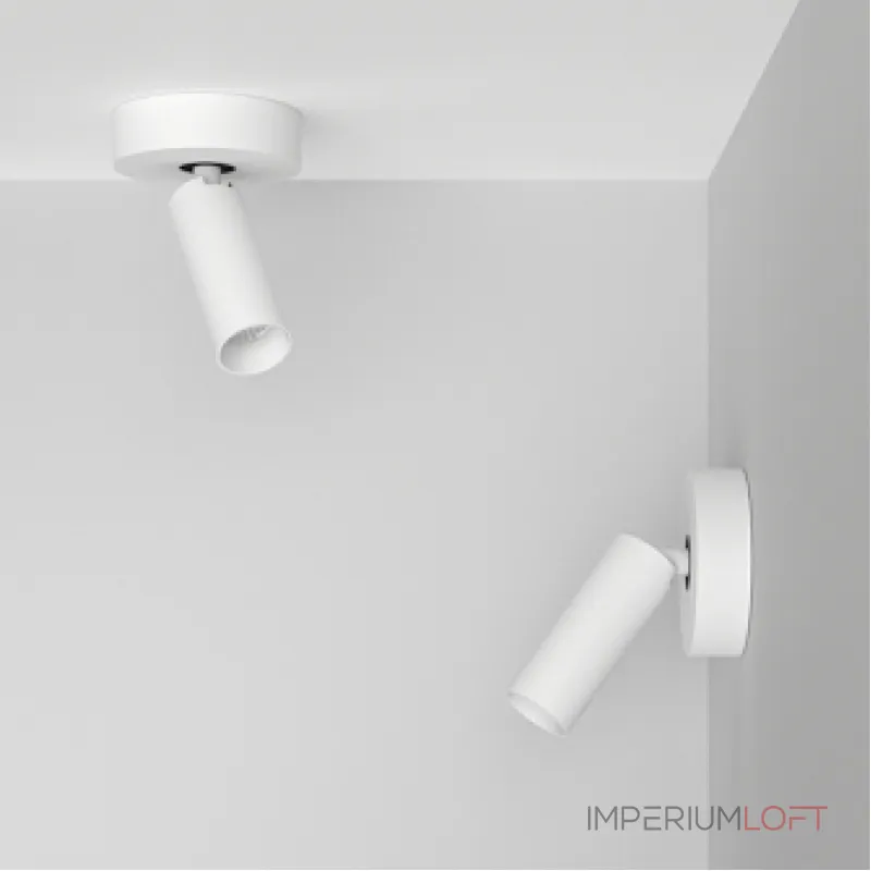 Потолочный поворотный светодиодный светильник LeDron SAGITONY SAGITONY R1 S40 Dim White от ImperiumLoft