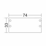 Заглушка для профиля под шпаклевку LeDron Заглушка АВД-5785 от ImperiumLoft
