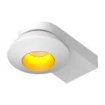 Потолочный поворотный светодиодный светильник LeDron KRIS SLIM KRIS SLIM White-Gold TRIAC от ImperiumLoft