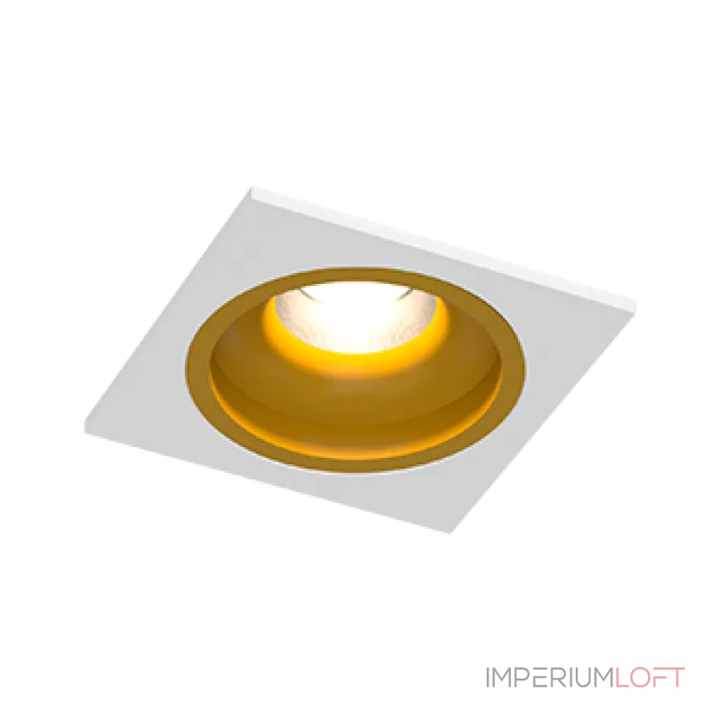 Встраиваемый светодиодный светильник LeDron LEVEL LEVEL SQ White-Gold TRIAC от ImperiumLoft