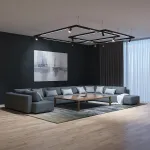 Накладной магнитный трек Ledron АВД-5356 1250 мм White от ImperiumLoft