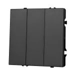 Трехклавишный выключатель LeDron 3 Gang 1 Way Grey от ImperiumLoft