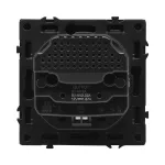 Розетка одинарная с заземлением с USB-портом для зарядки Type A + Type C LeDron EU Socket with USB A+C 20W Black от ImperiumLoft