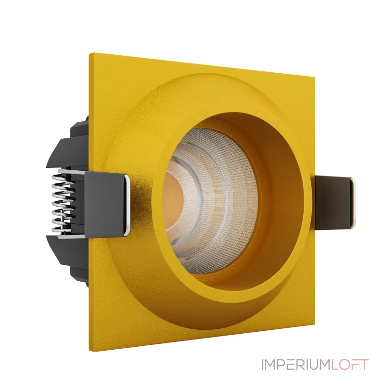 Встраиваемый светодиодный светильник LeDron GIZA DA-6800CR Gold от ImperiumLoft