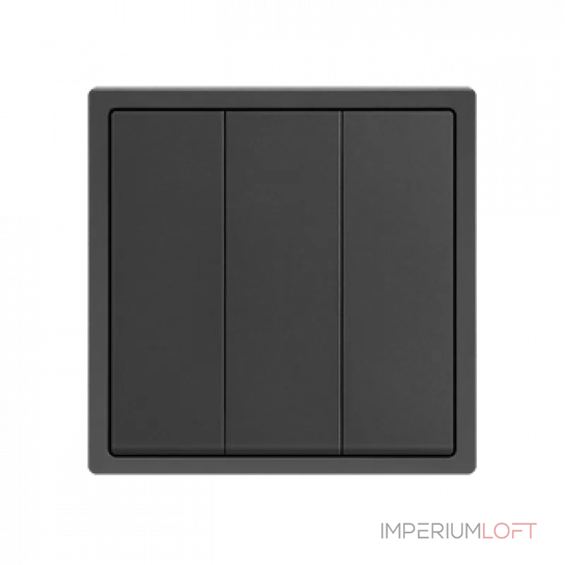 Трехклавишный выключатель LeDron 3 Gang 1 Way Grey от ImperiumLoft Трехклавишный выключатель LeDron 3 Gang 1 Way Grey от ImperiumLoft