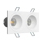 Встраиваемый светодиодный светильник LeDron LH07H-R LH07H-R SQ2 White 20W 3000K DIM TRIAC от ImperiumLoft