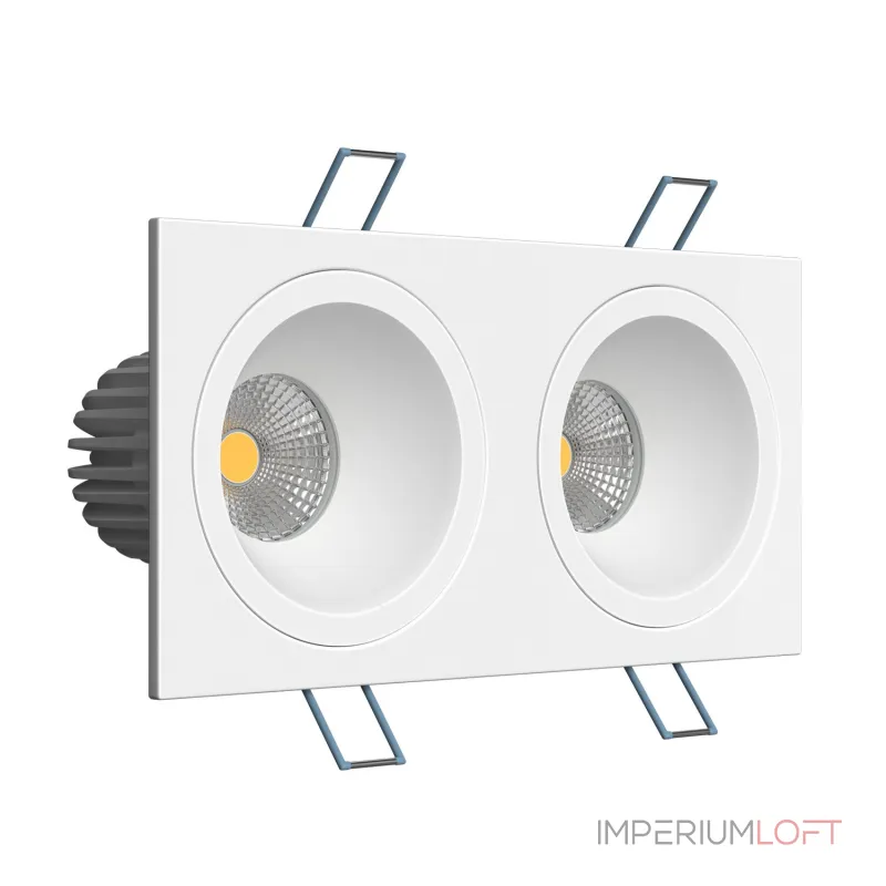 Встраиваемый светодиодный светильник LeDron LH07H-R LH07H-R SQ2 White 20W 3000K DIM TRIAC от ImperiumLoft Встраиваемый светодиодный светильник LeDron LH07H-R LH07H-R SQ2 White 20W 3000K DIM TRIAC от ImperiumLoft