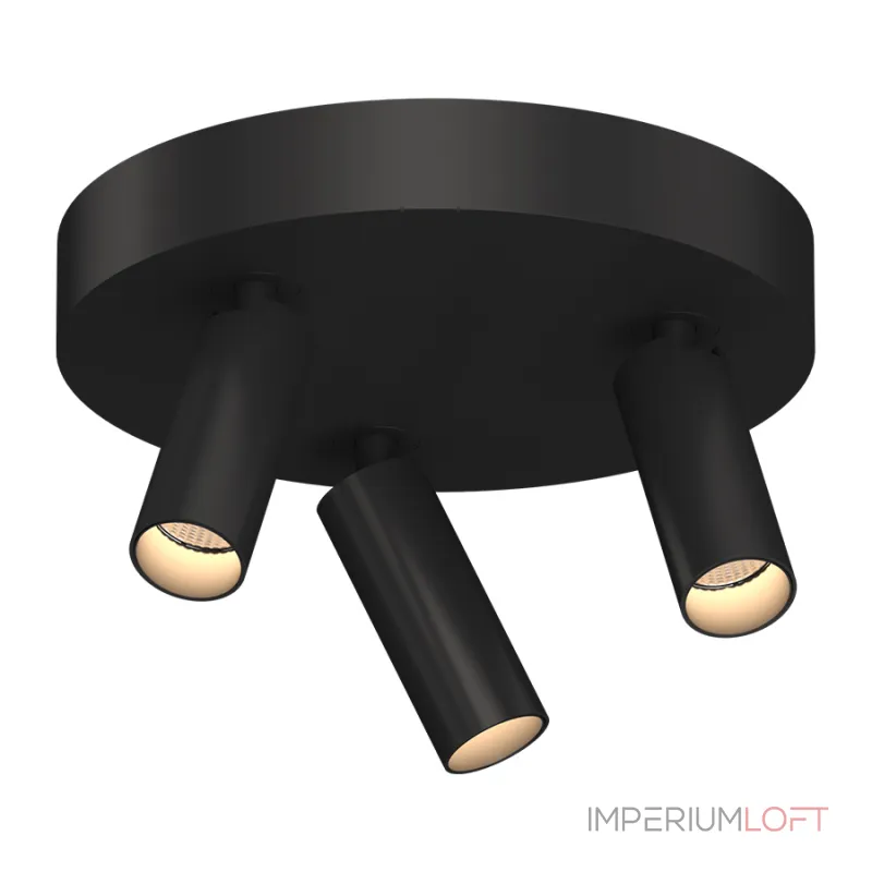 Потолочный поворотный светодиодный светильник LeDron SAGITONY SAGITONY R3 S40 Black 4000K от ImperiumLoft