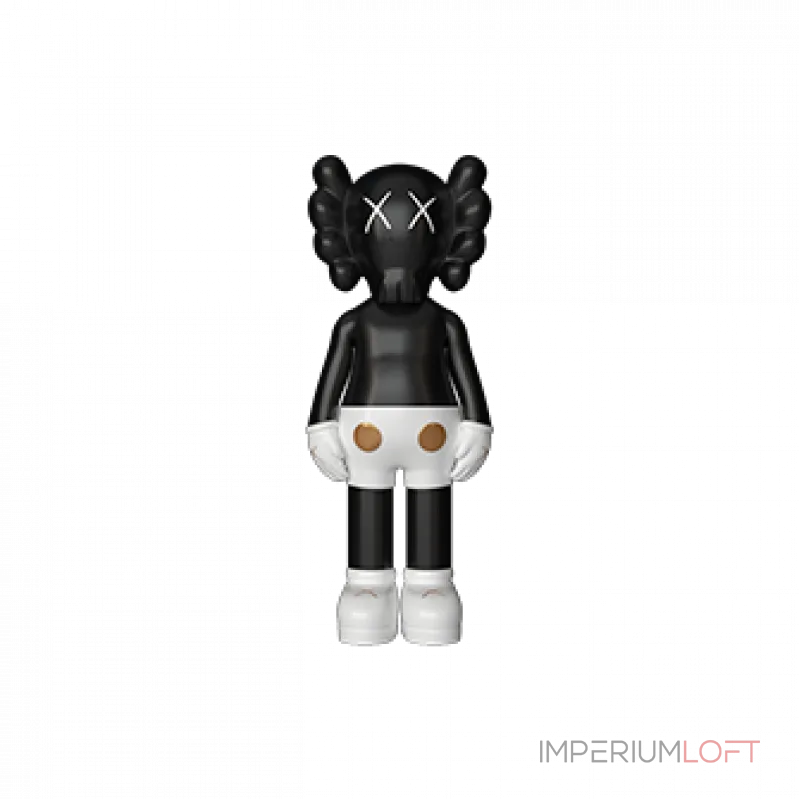 Дизайнерская статуэтка LeDron KAWS Mini 61A black от ImperiumLoft
