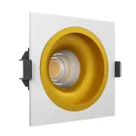 Встраиваемый светодиодный светильник LeDron LEVEL LEVEL SQ White-Gold TRIAC от ImperiumLoft