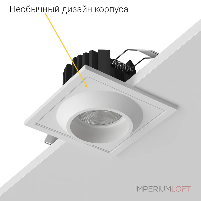Встраиваемый светодиодный светильник LeDron GIZA GIZA SQ White 4000K от ImperiumLoft Встраиваемый светодиодный светильник LeDron GIZA GIZA SQ White 4000K от ImperiumLoft