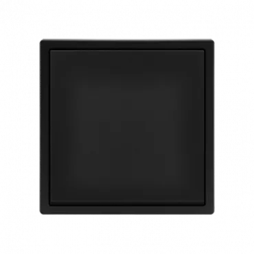 Переключатель одноклавишный перекрёстный LeDron 1 Gang Intermediate Black