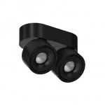 Потолочный поворотный светодиодный светильник LeDron LH8W LH8W 2 Black 4000K от ImperiumLoft