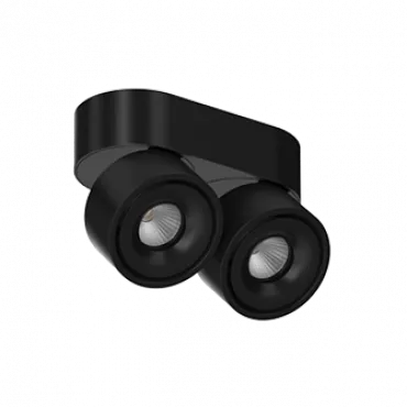Потолочный поворотный светодиодный светильник LeDron LH8W LH8W 2 Black 4000K