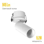Встраиваемый потолочный светильник LeDron SAGITONY R BASIC S40 W TRIAC 4K от ImperiumLoft