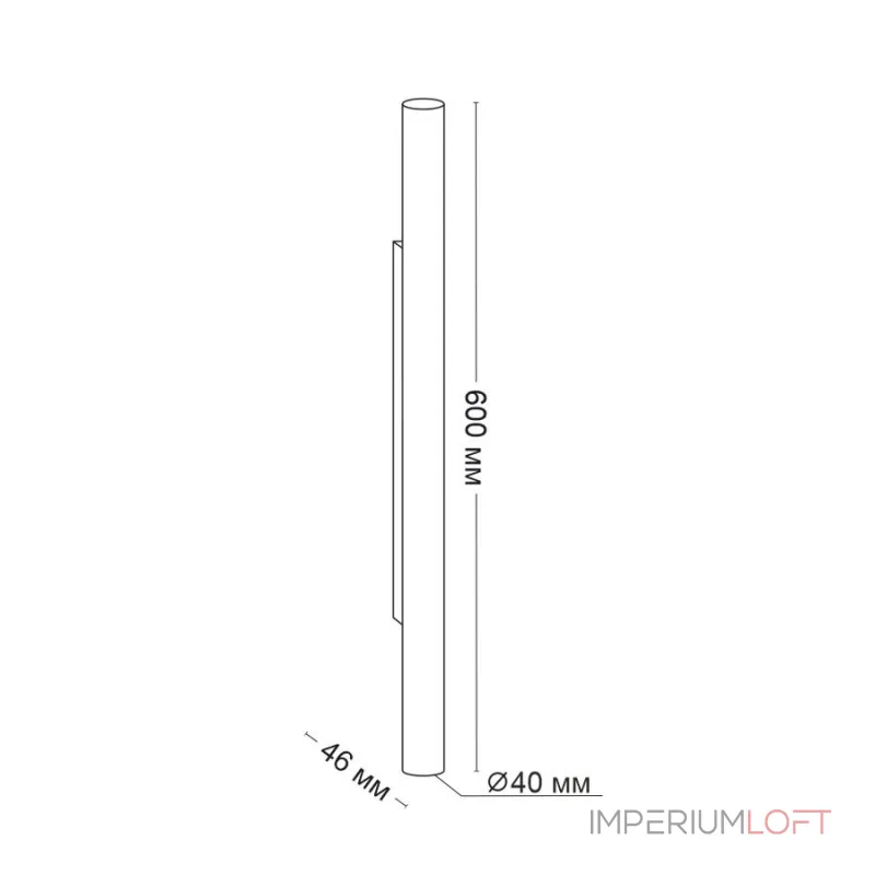 Настенный светодиодный светильник LeDron SHINE WL3113 Brass от ImperiumLoft