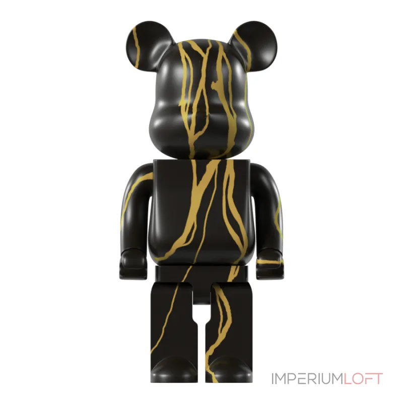 Статуэтка LeDron BEARBRICK 50E black от ImperiumLoft