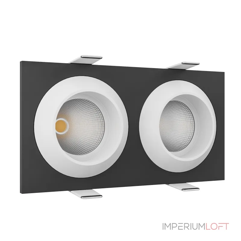 Встраиваемый светодиодный светильник LeDron GIZA MINI GIZA MINI SQ2 Black-White от ImperiumLoft Встраиваемый светодиодный светильник LeDron GIZA MINI GIZA MINI SQ2 Black-White от ImperiumLoft