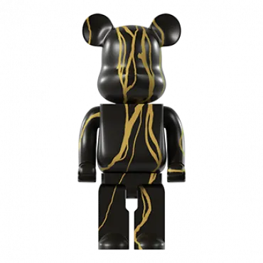 Статуэтка LeDron BEARBRICK 50E black