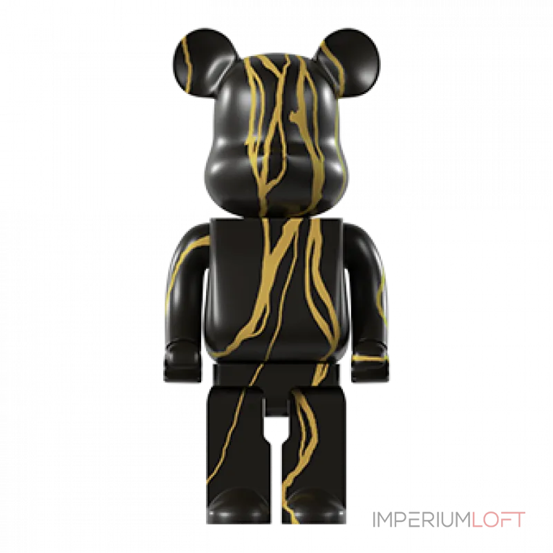 Статуэтка LeDron BEARBRICK 50E black от ImperiumLoft