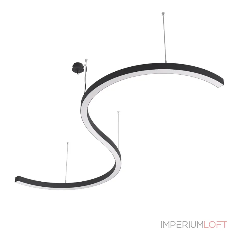 Подвесной светильник LeDron LED SNAKE LED SNAKE Mini Black 3000K Подвесной светильник LeDron LED SNAKE LED SNAKE Mini Black 3000K