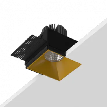 Встраиваемый светодиодный светильник LeDron RISE SQ H KIT1 RISE SQ H KIT1 LED 4K Gold Встраиваемый светодиодный светильник LeDron RISE SQ H KIT1 RISE SQ H KIT1 LED 4K Gold