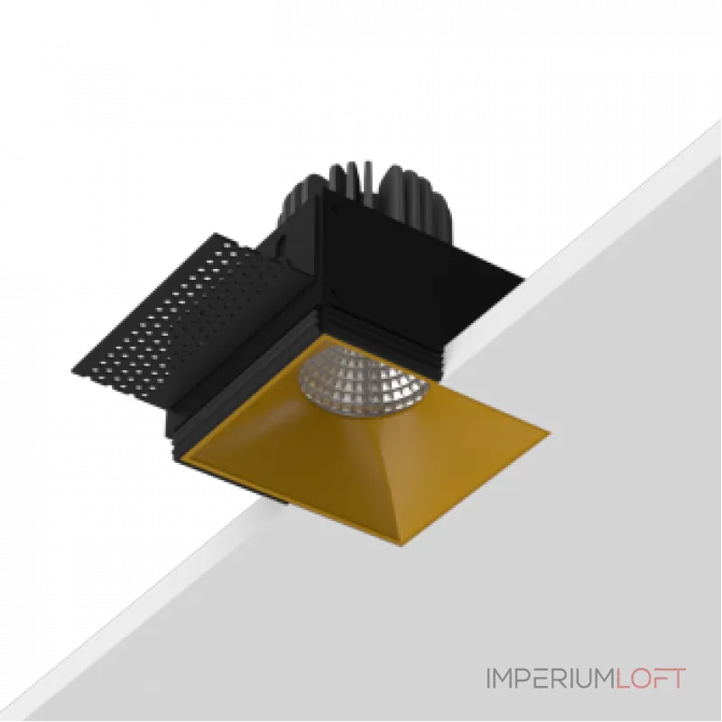 Встраиваемый светодиодный светильник LeDron RISE SQ H KIT1 RISE SQ H KIT1 LED 4K Gold от ImperiumLoft Встраиваемый светодиодный светильник LeDron RISE SQ H KIT1 RISE SQ H KIT1 LED 4K Gold от ImperiumLoft