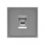 Розетка компьютерная одиночная LeDron CAT 6 (DATA) Light Grey от ImperiumLoft