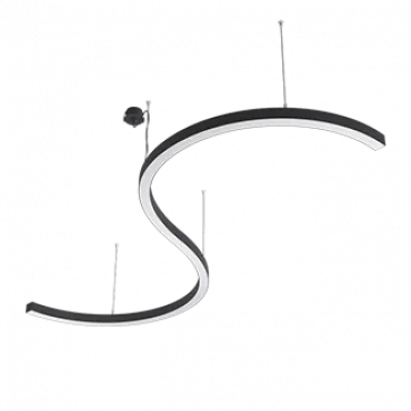 Подвесной светильник LeDron LED SNAKE LED SNAKE Mini Black 3000K Подвесной светильник LeDron LED SNAKE LED SNAKE Mini Black 3000K
