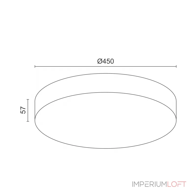 Потолочный светодиодный светильник LeDron DLC73029 DLC73029/40W 4000K от ImperiumLoft