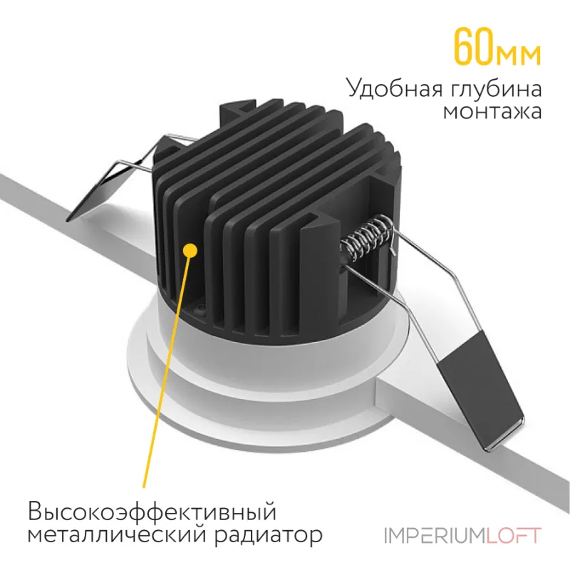 Встраиваемый светодиодный светильник LeDron LEVEL LEVEL White TRIAC 4000K от ImperiumLoft Встраиваемый светодиодный светильник LeDron LEVEL LEVEL White TRIAC 4000K от ImperiumLoft